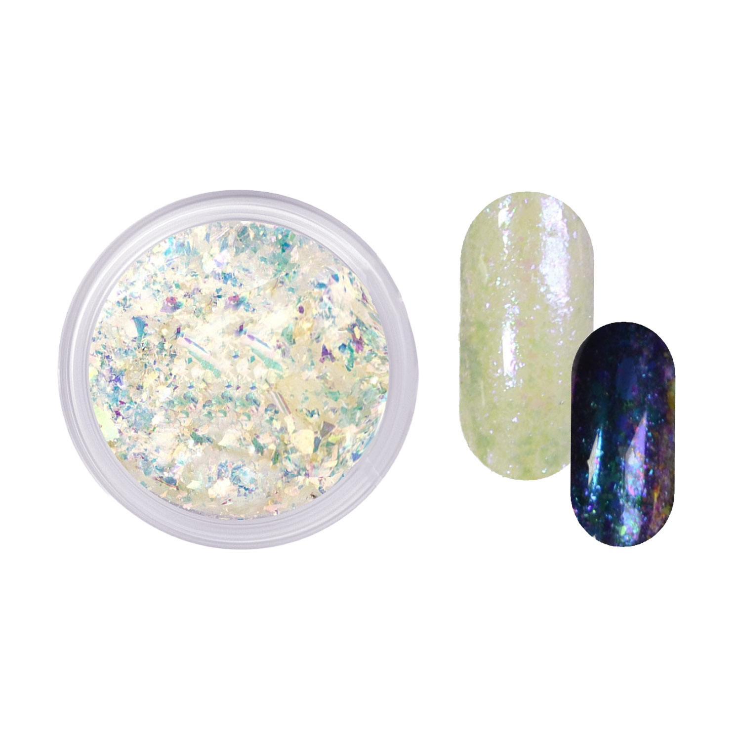 Юкі пластівці для декору нігтів Nails Molekula Professional Chameleon Brocade 04 (MLK17962)